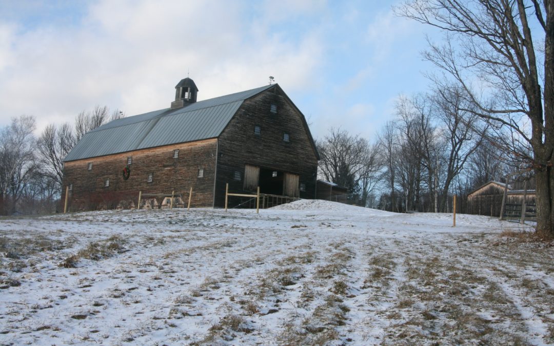 The Farm at Woods Hill in Winter
